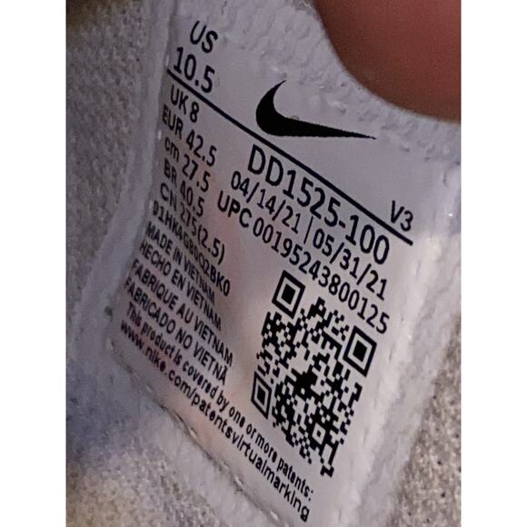 Nike Air Force 1 07 ESS ‘Metallic Gold’ Women Size 10.5 - Picture 6 of 9